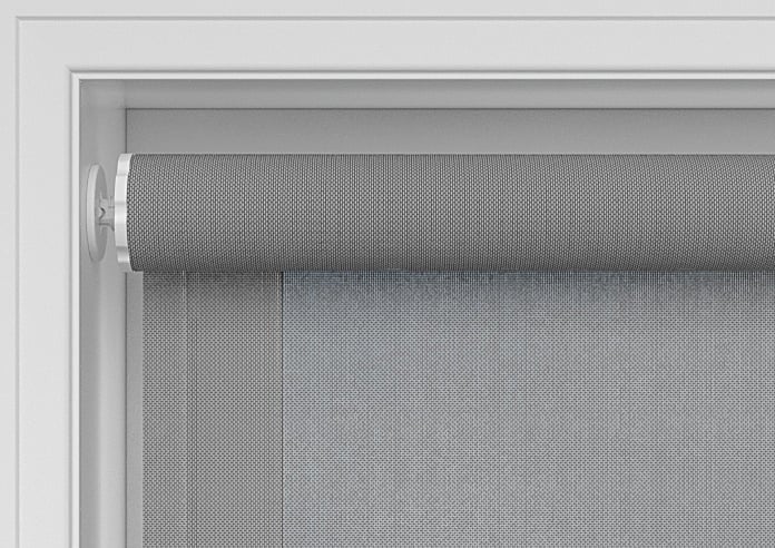 Alicante, Grey - Sunscreen Twist&Fit Roller Blind - Image 10
